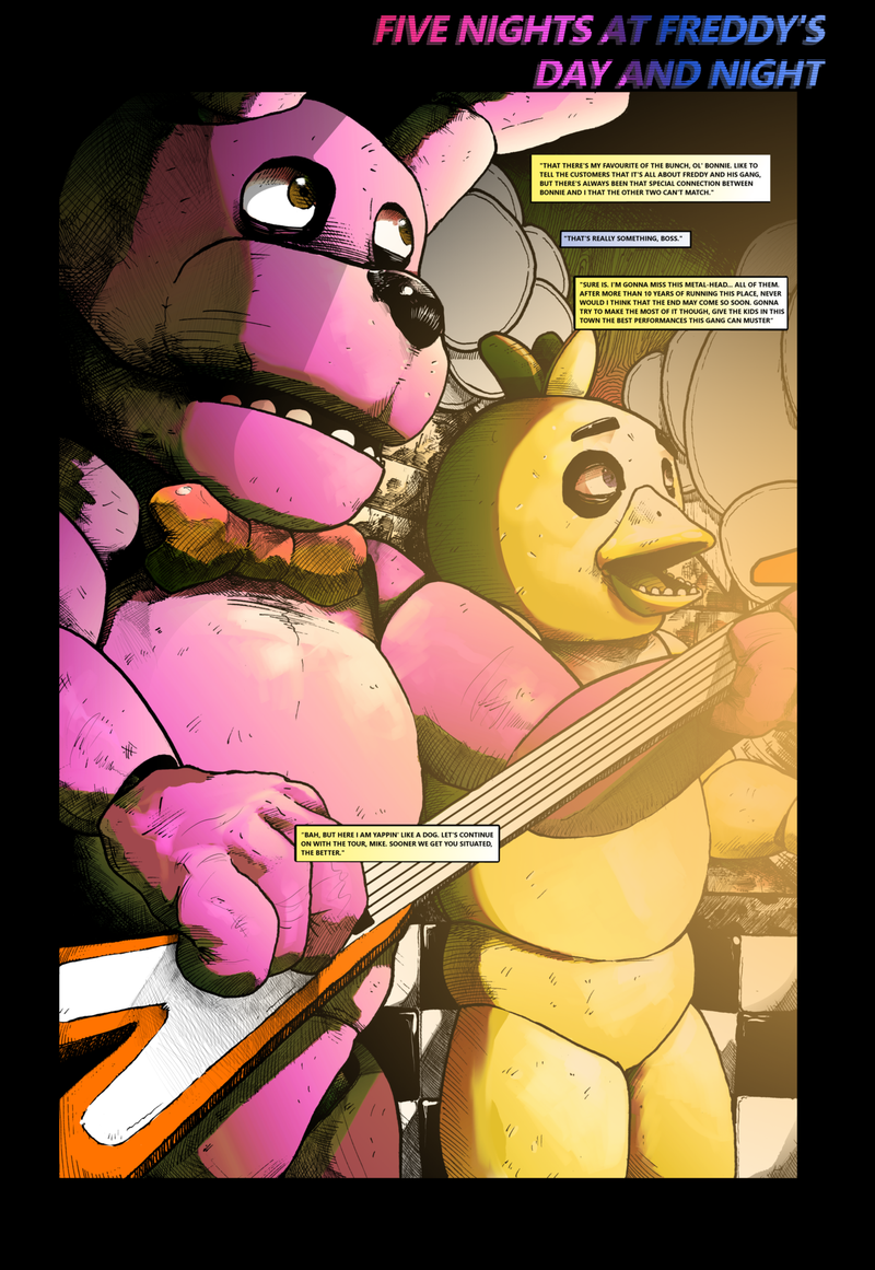 Illustration for article titled You Should Read This Fan-Made Five Nights at Freddy's Comic